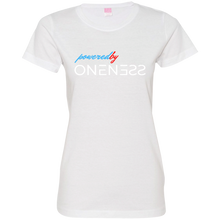 Powered By Oneness Woman's Fine Jersey T-Shirt